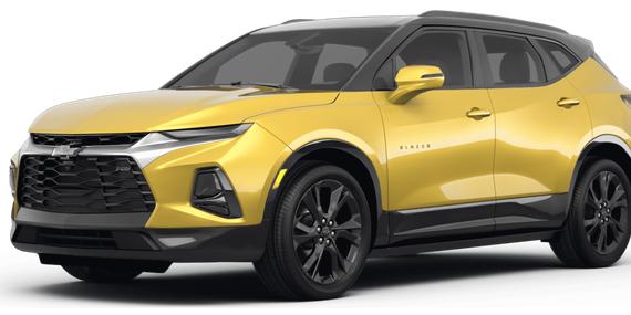 CHEVROLET BLAZER 2022 3GNKBERSXNS227417 image