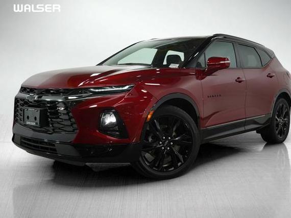 CHEVROLET BLAZER 2022 3GNKBKRS8NS165613 image