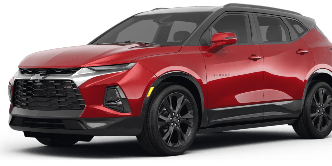 CHEVROLET BLAZER 2022 3GNKBERSXNS199277 image