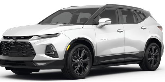 CHEVROLET BLAZER 2022 3GNKBERS2NS185227 image