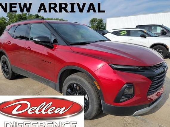 CHEVROLET BLAZER 2022 3GNKBCR4XNS186387 image