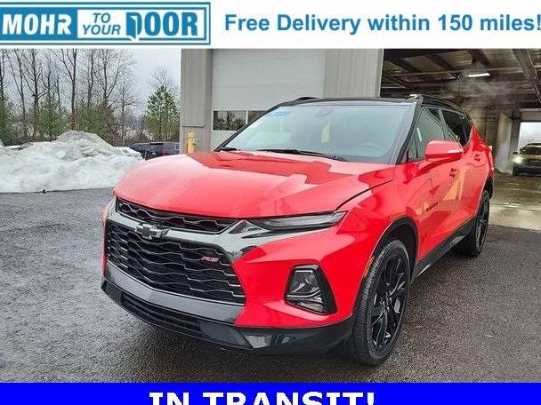 CHEVROLET BLAZER 2022 3GNKBERS8NS129387 image