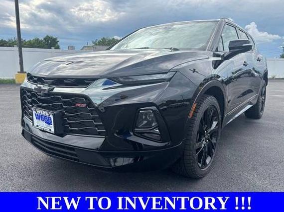 CHEVROLET BLAZER 2022 3GNKBERS7NS175065 image