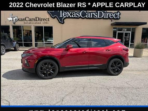 CHEVROLET BLAZER 2022 3GNKBKRS8NS145152 image
