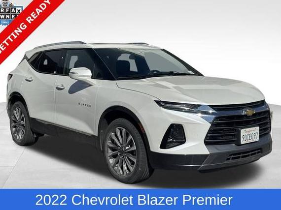 CHEVROLET BLAZER 2022 3GNKBFR40NS221357 image