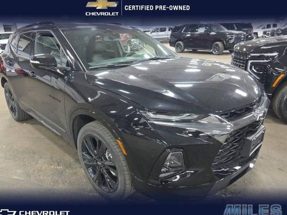 CHEVROLET BLAZER 2022 3GNKBERSXNS229488 image