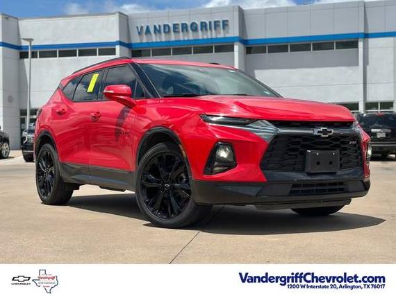 CHEVROLET BLAZER 2022 3GNKBERS0NS173772 image
