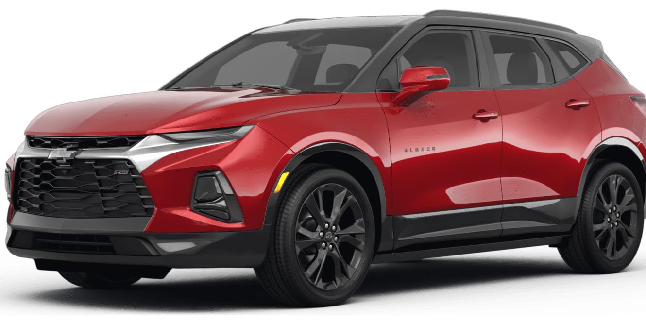 CHEVROLET BLAZER 2022 3GNKBERSXNS132310 image