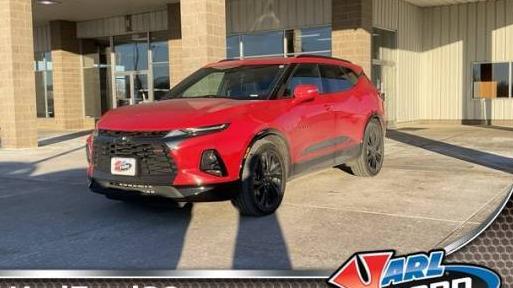 CHEVROLET BLAZER 2022 3GNKBKRS2NS214692 image