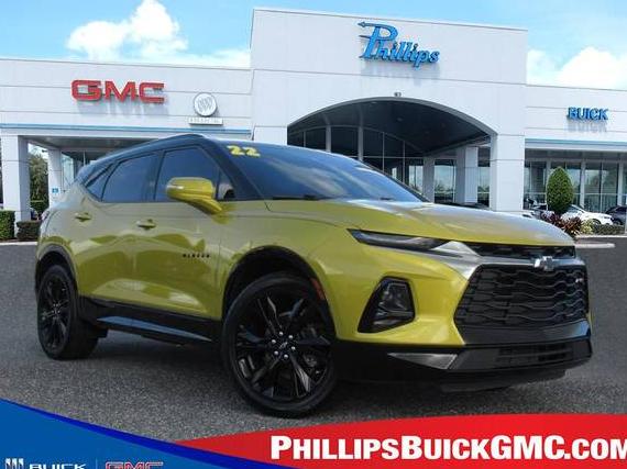 CHEVROLET BLAZER 2022 3GNKBERS0NS141565 image CHEVROLET BLAZER 2022 3GNKBERS0NS141565 image