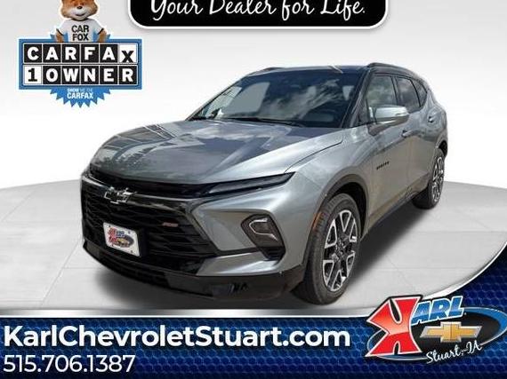 CHEVROLET BLAZER 2025 3GNKBKRS4SS105551 image CHEVROLET BLAZER 2025 3GNKBKRS4SS105551 image
