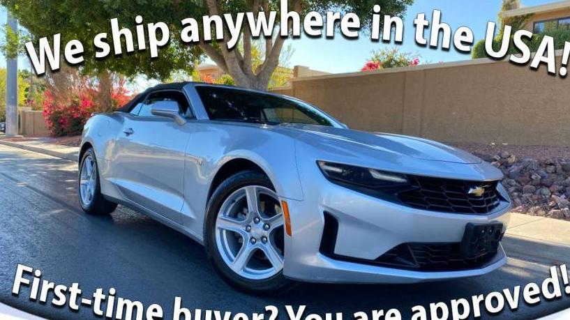 CHEVROLET CAMARO 2019 1G1FB3DS1K0124808 image