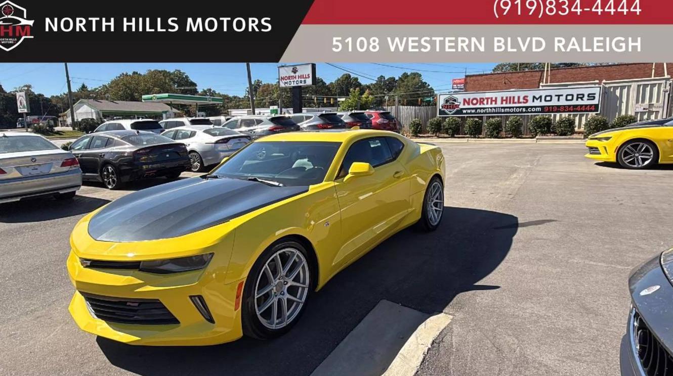 CHEVROLET CAMARO 2018 1G1FB1RS4J0139220 image