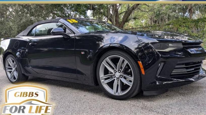 CHEVROLET CAMARO 2018 1G1FB3DS7J0150585 image