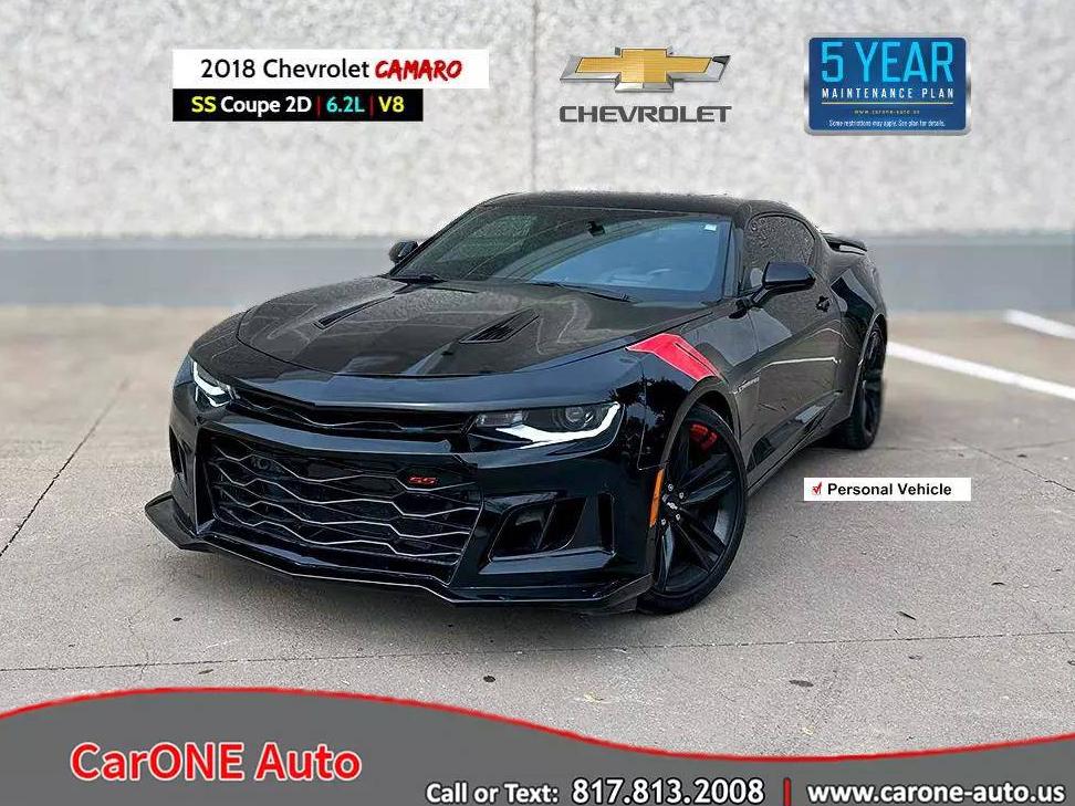 CHEVROLET CAMARO 2018 1G1FH1R78J0138937 image