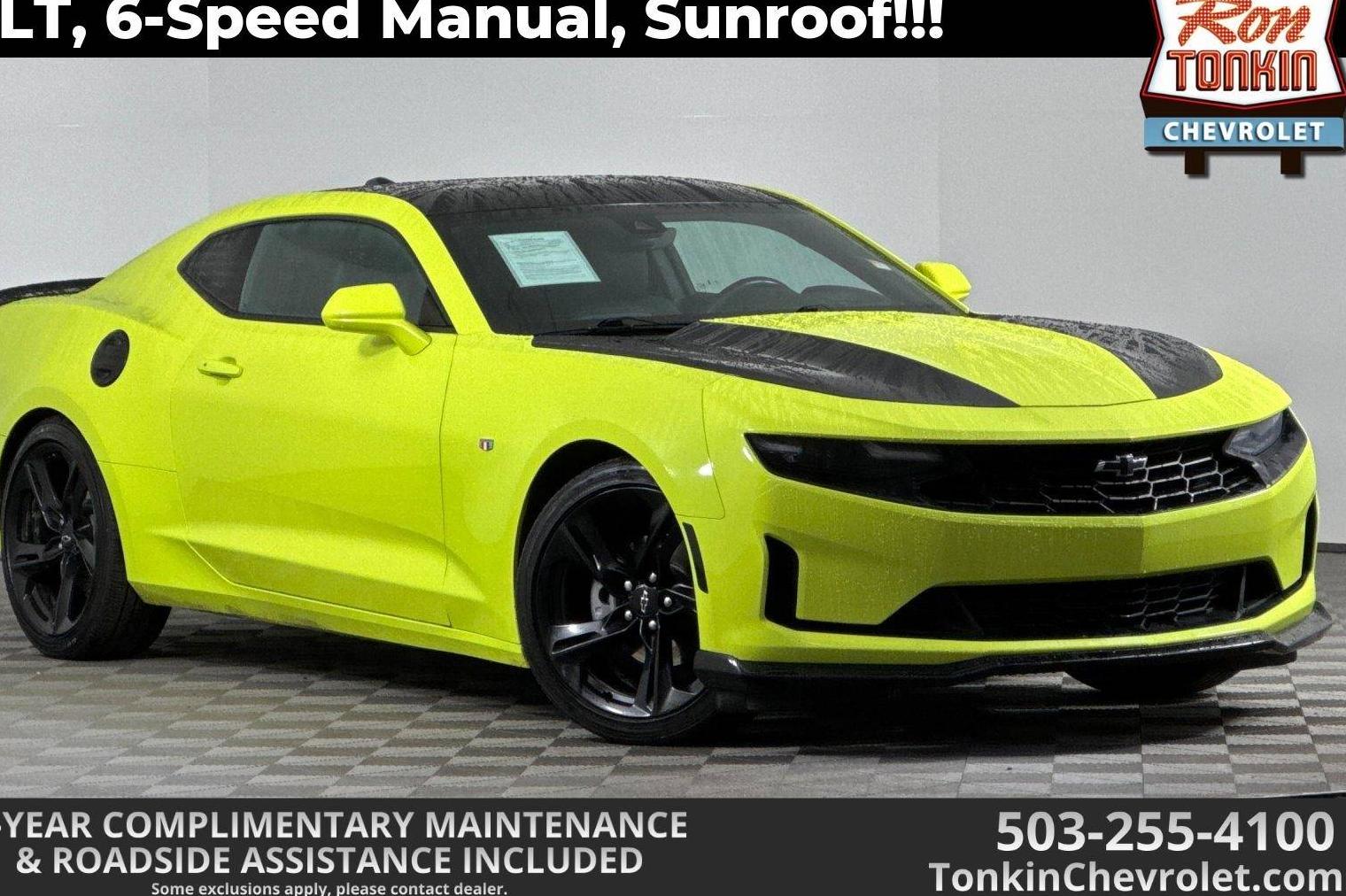 CHEVROLET CAMARO 2021 1G1FC1RS8M0121689 image