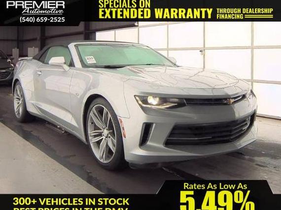 CHEVROLET CAMARO 2017 1G1FB3DS1H0204568 image