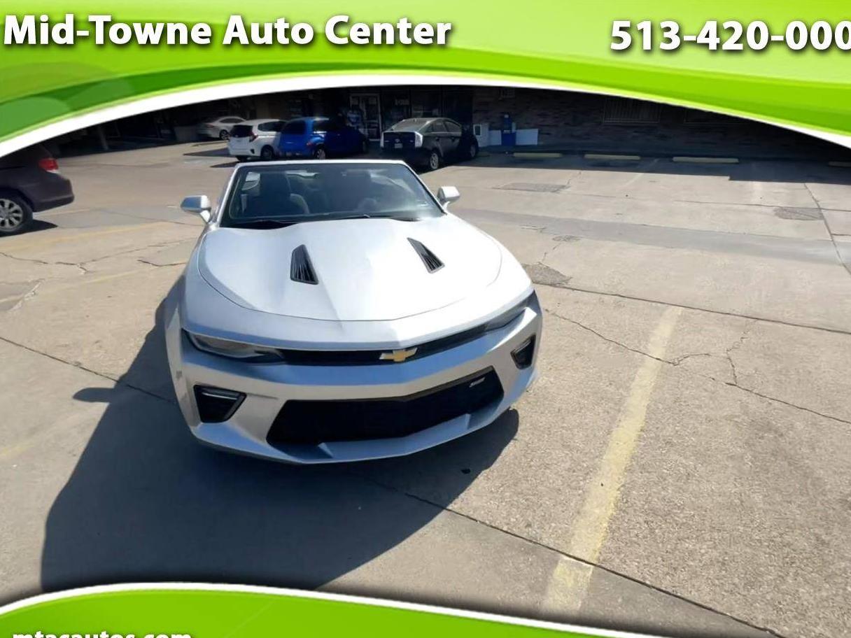 CHEVROLET CAMARO 2017 1G1FF3D7XH0180755 image