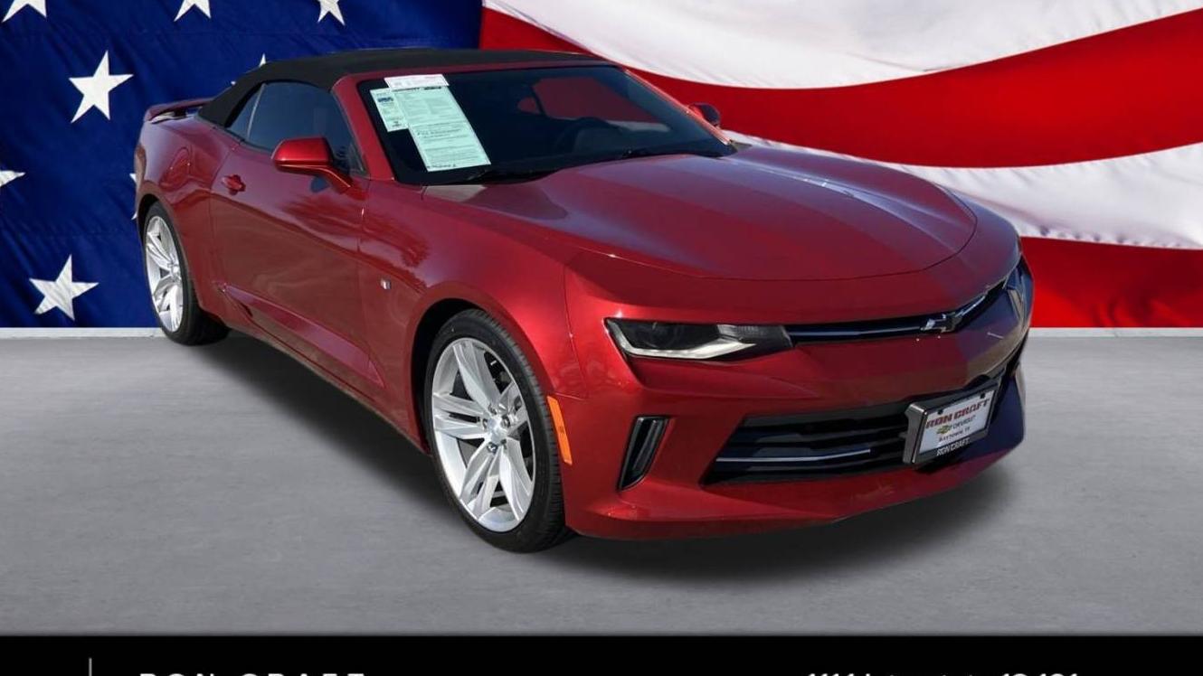 CHEVROLET CAMARO 2017 1G1FB3DS4H0101161 image