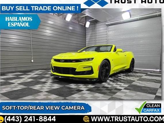 CHEVROLET CAMARO 2020 1G1FF3D75L0103994 image
