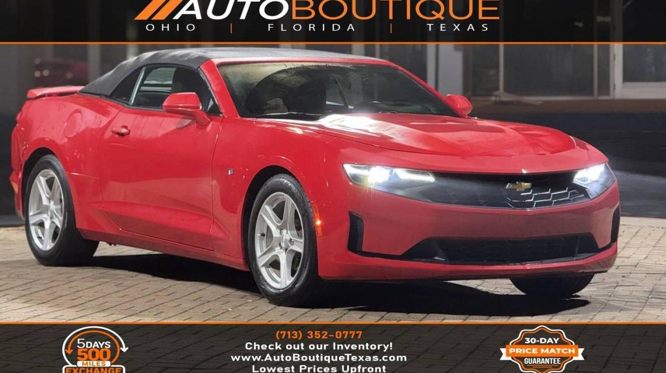 CHEVROLET CAMARO 2020 1G1FB3DS6L0107309 image