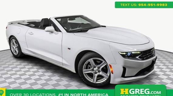 CHEVROLET CAMARO 2020 1G1FB3DX2L0107349 image
