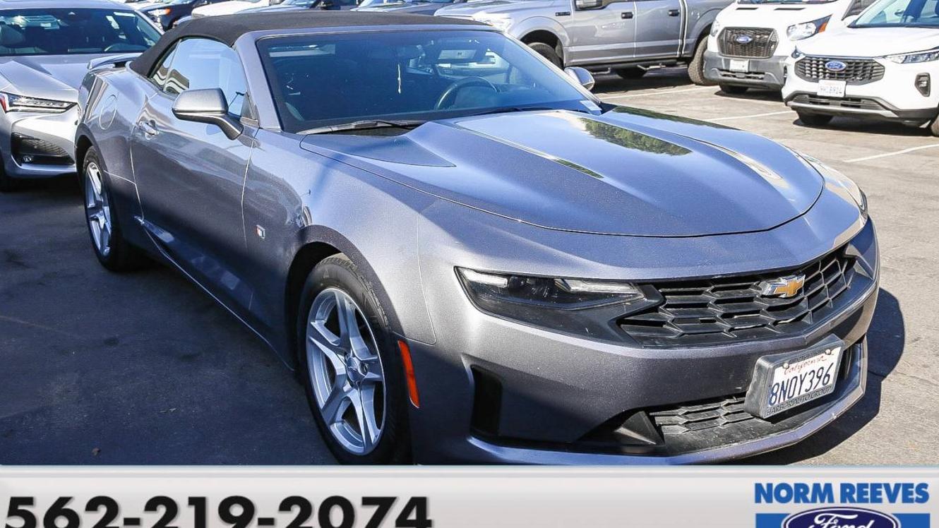 CHEVROLET CAMARO 2020 1G1FB3DX7L0120274 image