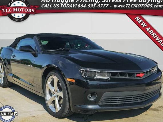 CHEVROLET CAMARO 2014 2G1FC3D34E9163831 image