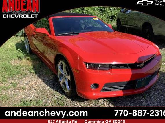 CHEVROLET CAMARO 2015 2G1FF3D34F9296565 image