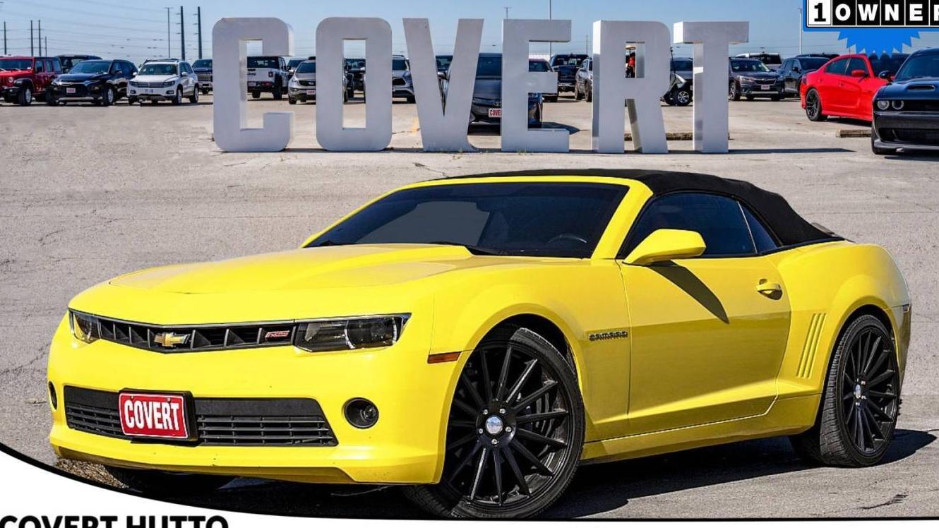 CHEVROLET CAMARO 2015 2G1FF3D30F9297972 image