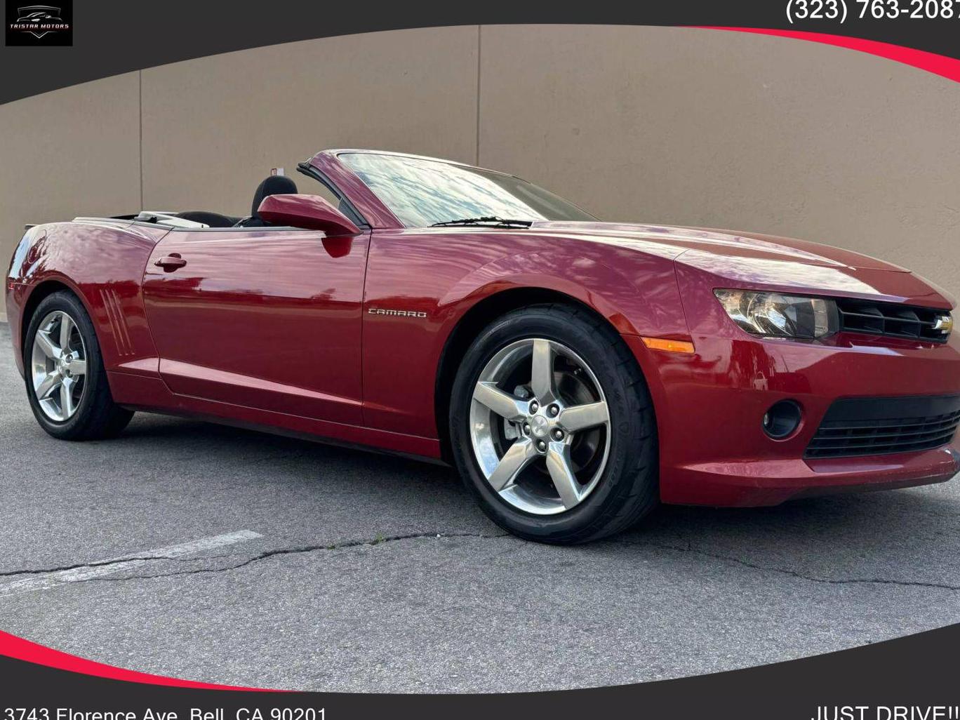 CHEVROLET CAMARO 2015 2G1FD3D3XF9251555 image