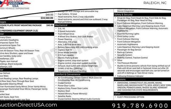 CHEVROLET TRAVERSE 2023 1GNERFKW7PJ232655 image