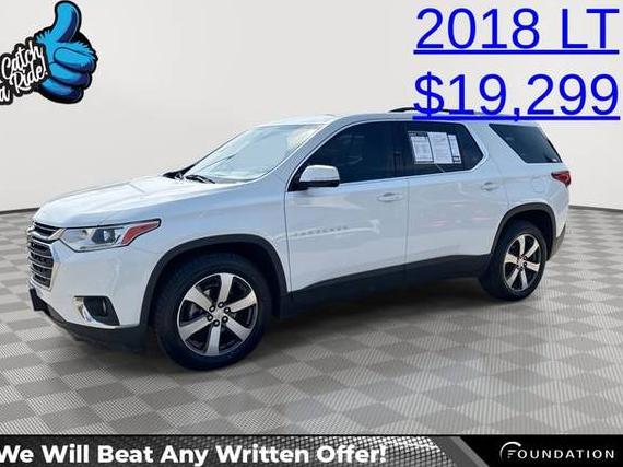 CHEVROLET TRAVERSE 2018 1GNEVHKW7JJ131307 image