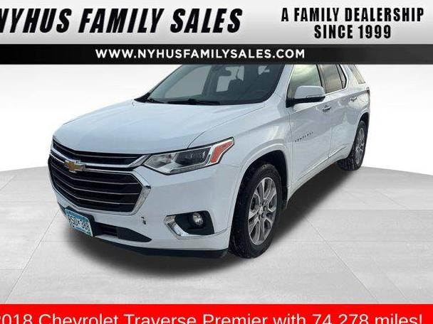 CHEVROLET TRAVERSE 2018 1GNEVJKW2JJ136891 image