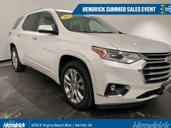 CHEVROLET TRAVERSE 2018 1GNEVKKW5JJ136499 image