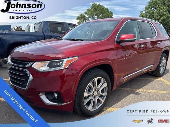 CHEVROLET TRAVERSE 2021 1GNEVKKW2MJ226309 image