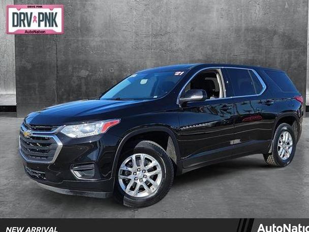 CHEVROLET TRAVERSE 2021 1GNERFKW5MJ127513 image