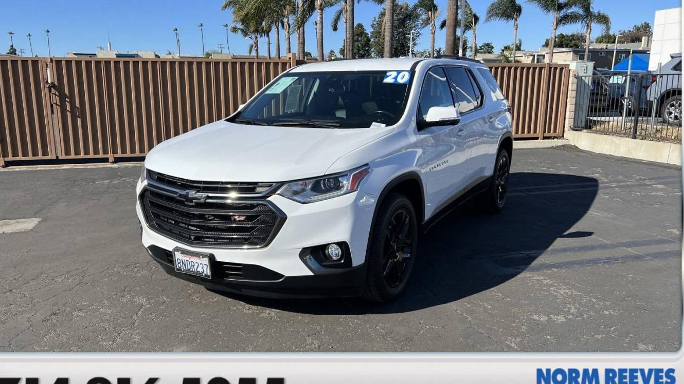 CHEVROLET TRAVERSE 2020 1GNERJKWXLJ127413 image