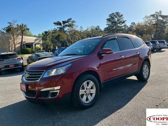 CHEVROLET TRAVERSE 2014 1GNKRHKD9EJ284461 image