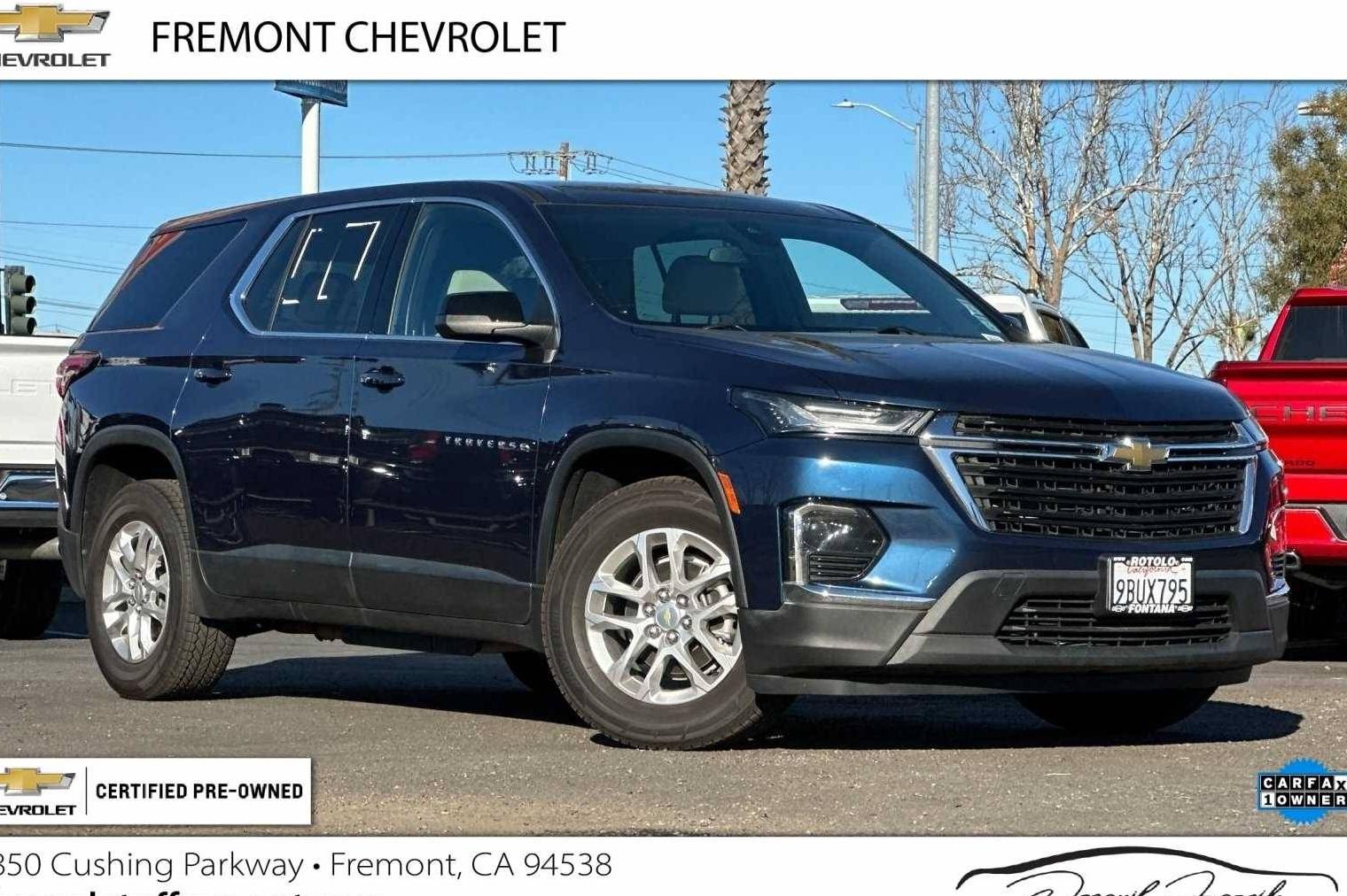 CHEVROLET TRAVERSE 2022 1GNEVFKW6NJ175437 image