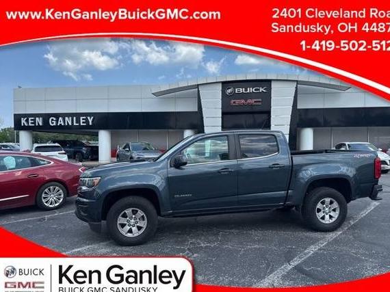 CHEVROLET COLORADO 2019 1GCGTBEN6K1117293 image