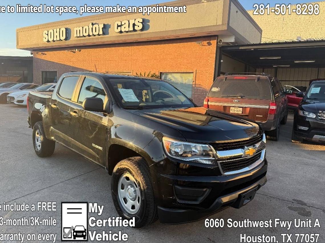 CHEVROLET COLORADO 2018 1GCGSBENXJ1321810 image