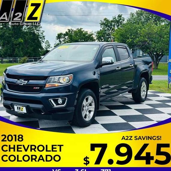 CHEVROLET COLORADO 2018 1GCGTDEN3J1168826 image