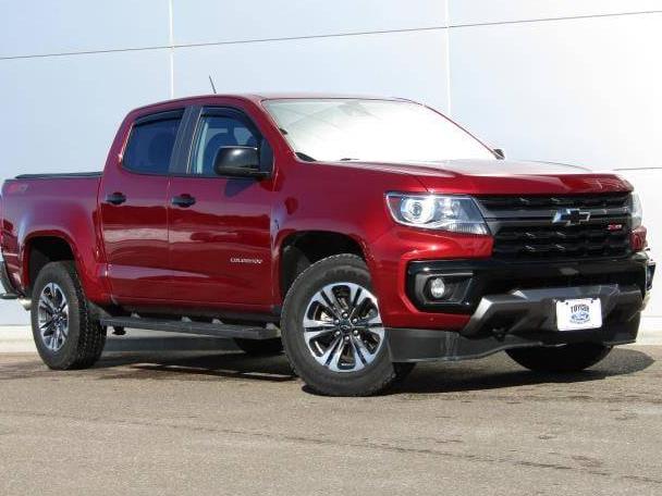 CHEVROLET COLORADO 2021 1GCGTDEN7M1111372 image