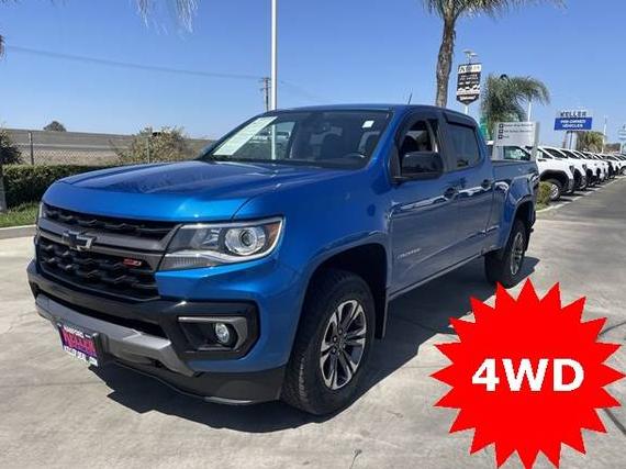 CHEVROLET COLORADO 2021 1GCGTDEN5M1197605 image