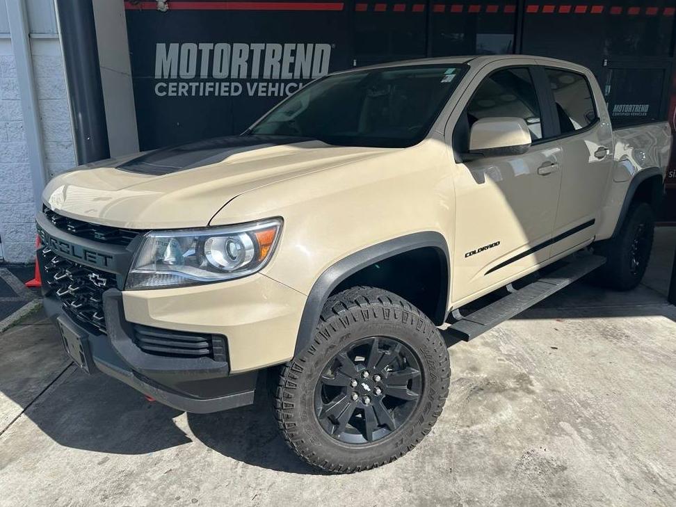 CHEVROLET COLORADO 2021 1GCGTEEN3M1261985 image