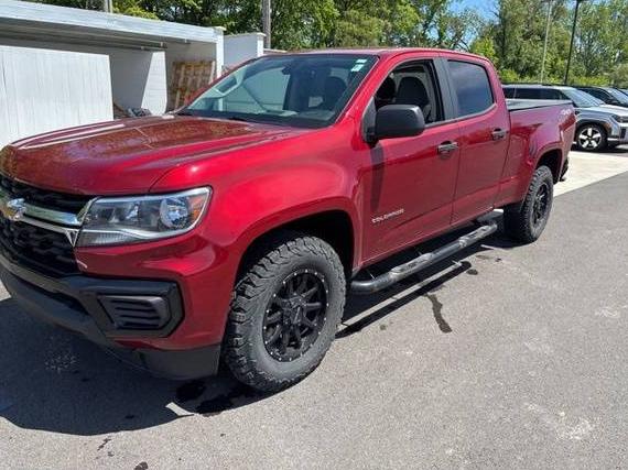CHEVROLET COLORADO 2021 1GCGTBEN6M1110959 image