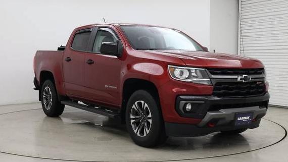 CHEVROLET COLORADO 2021 1GCGTDEN1M1115689 image
