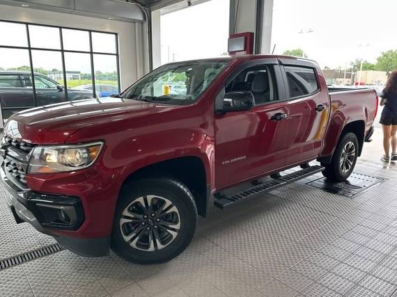 CHEVROLET COLORADO 2021 1GCGTDEN5M1137677 image