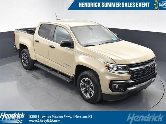CHEVROLET COLORADO 2021 1GCGTDEN4M1249483 image